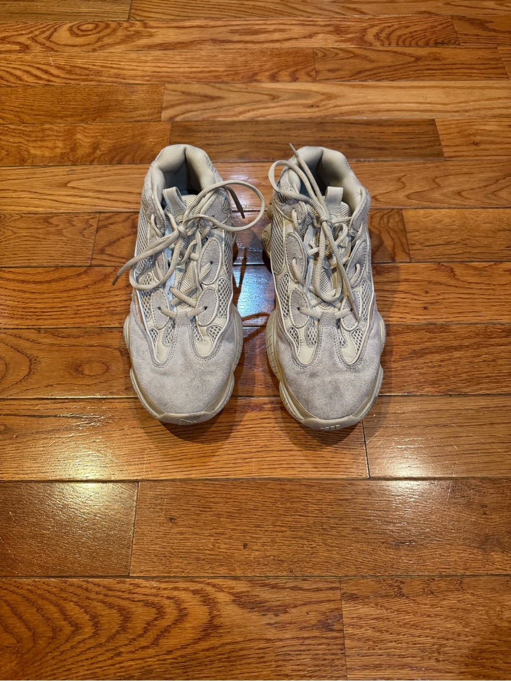 Adidas Yeezy 500 Blush Beige Cream Sneakers Men’s Size 10